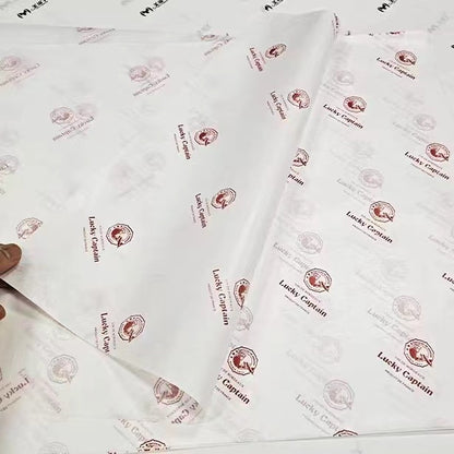 500PCS CUSTOM Tissue Paper, Custom Printed Tissue Paper, Custom Logo Tissue Paper, Personalized Tissue Paper for Gifts, Bestseller